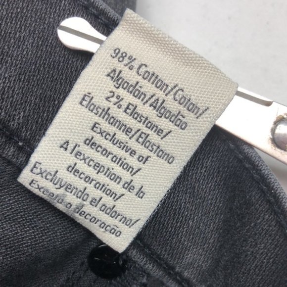 PREMIUM VINTAGE CALVIN KLEIN GRAYWASH  DENIM LEGGINGS 32x29 🇺🇸 - Picture 7 of 12